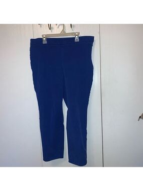 Size 14p - Talbots blue Chatham ankle capris 14p